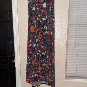 LuLaRoe Colorful Floral Maxi Skirt